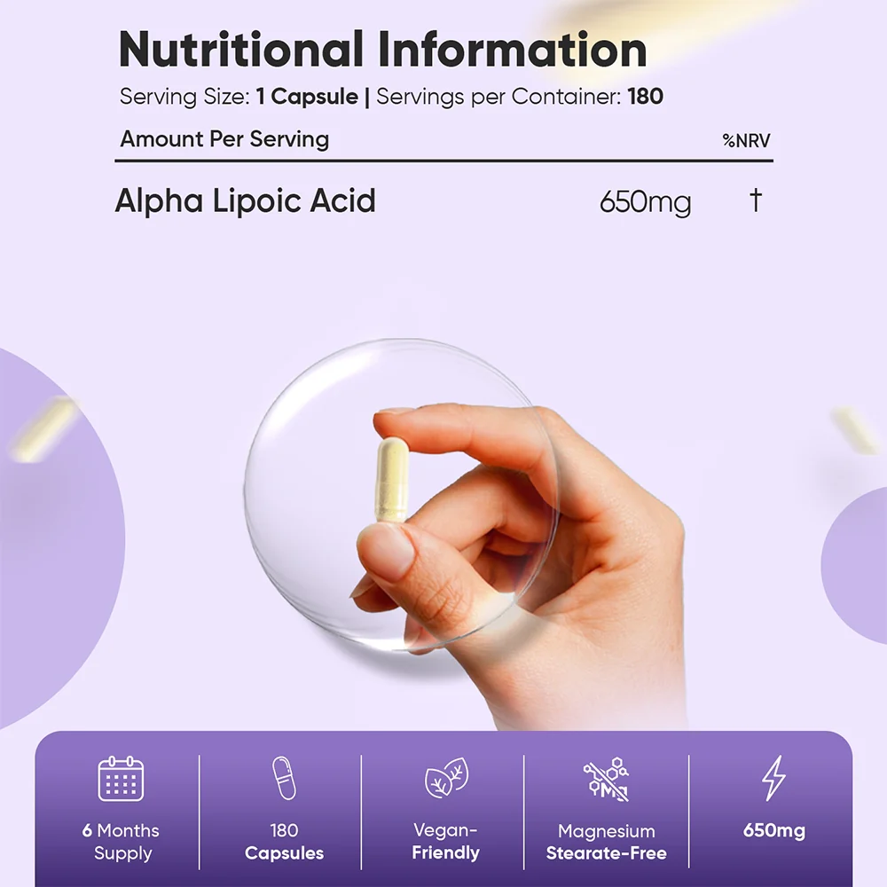 Alpha Lipoic Acid Capsules - Image 5