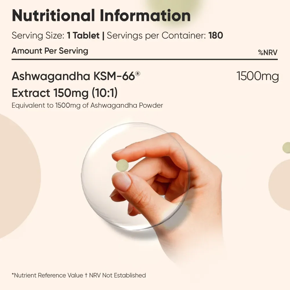 Ashwagandha KSM-66 Tablets - Image 7