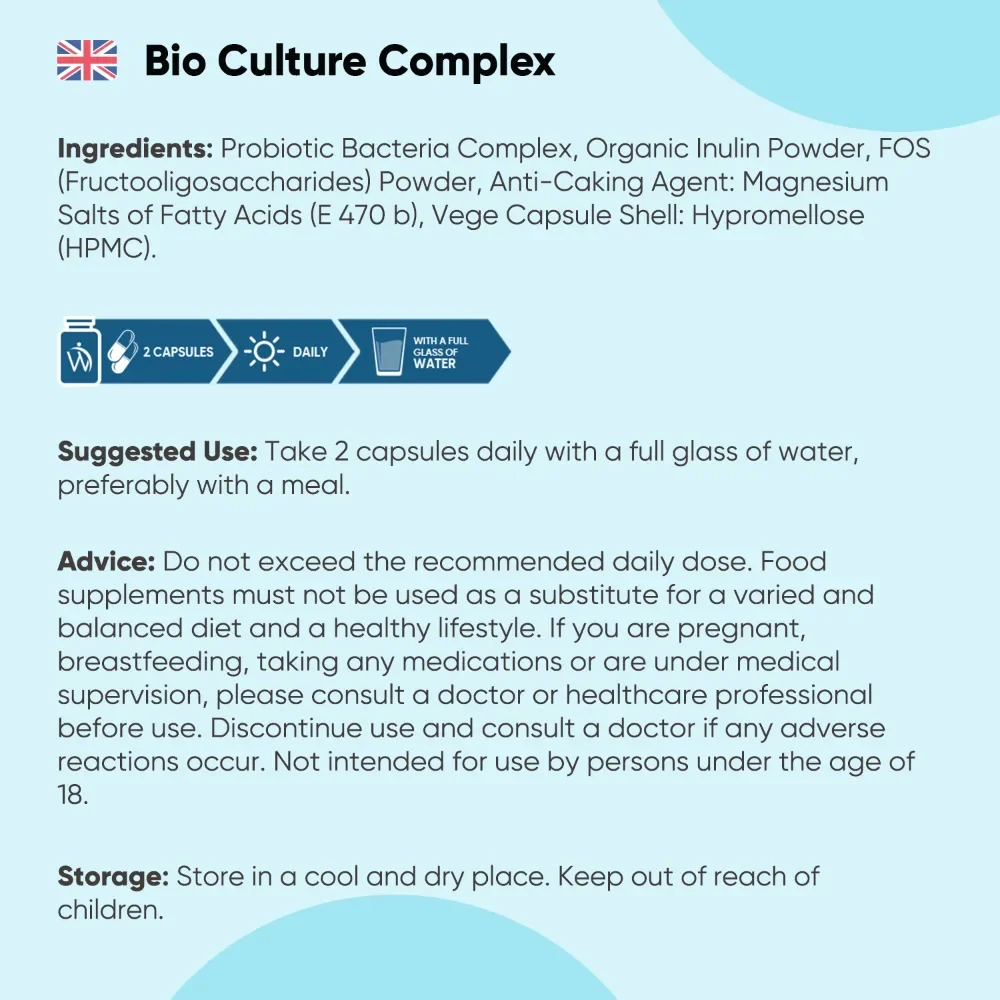 Bio Cultures Complex Capsules - Image 9