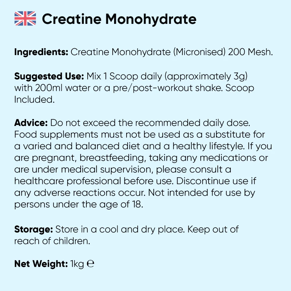 Creatine Monohydrate Micronised Powder - Image 17
