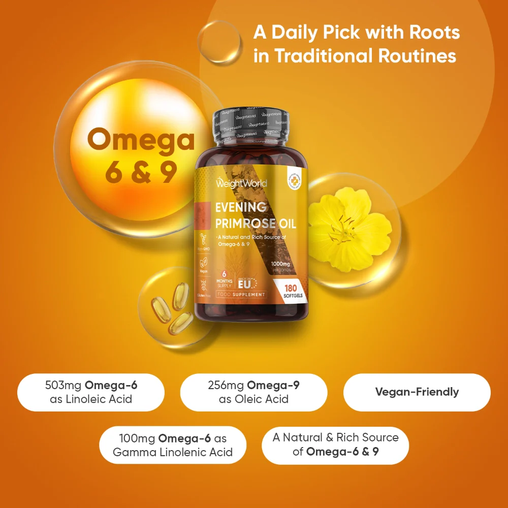 Evening Primrose Oil Softgels - Image 2