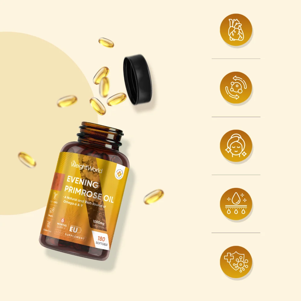 Evening Primrose Oil Softgels - Image 4