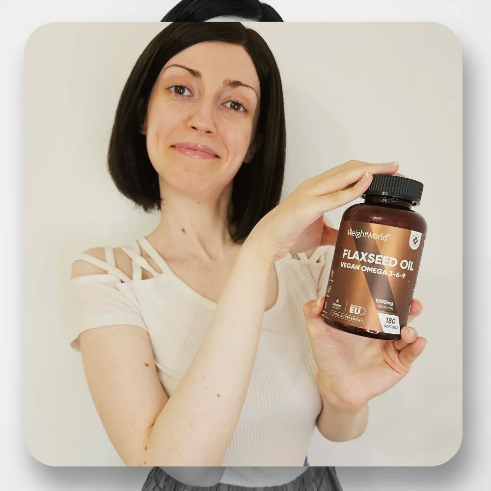 Flaxseed Oil Softgel Capsules - Image 3