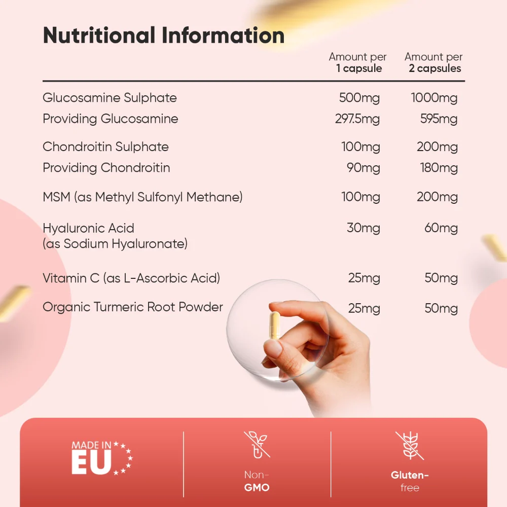 Glucosamine, Chondroitin & MSM Capsules - Image 5