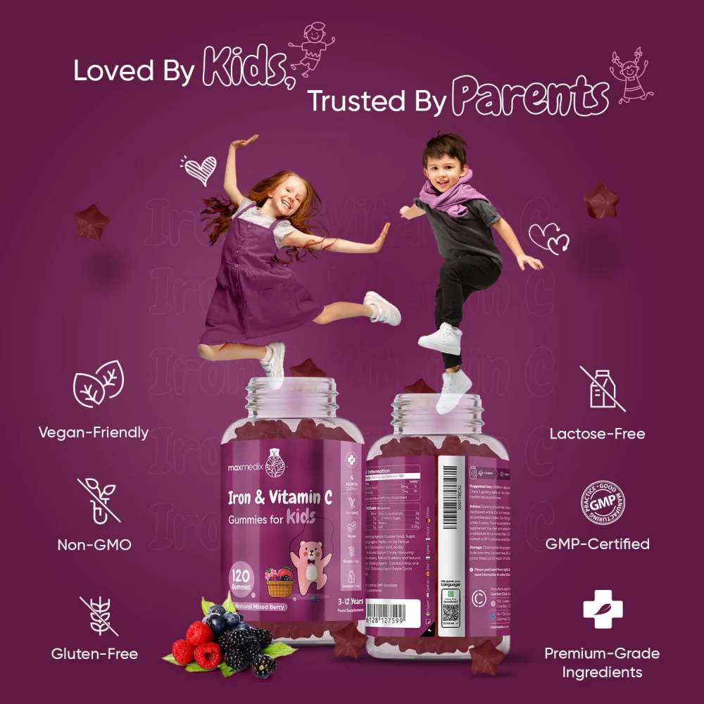 Iron & Vitamin C Gummies for Kids - Image 5