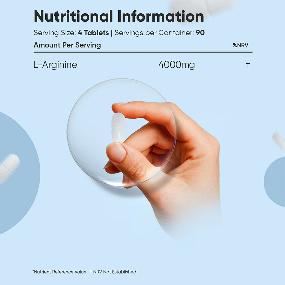 L-Arginine Base Tablets - Image 5