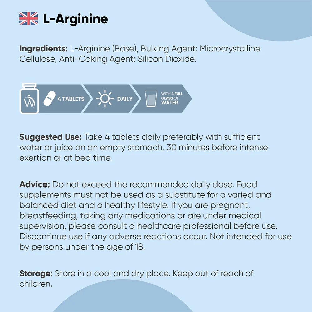 L-Arginine Base Tablets - Image 6