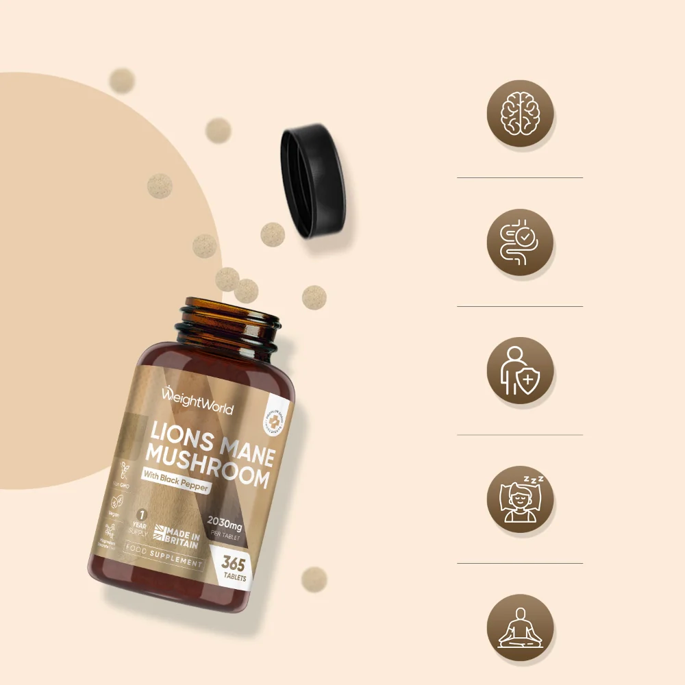Lion's Mane Mushroom Tablets - Image 4