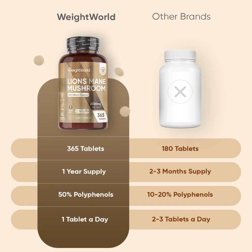 Lion's Mane Mushroom Tablets - Image 6