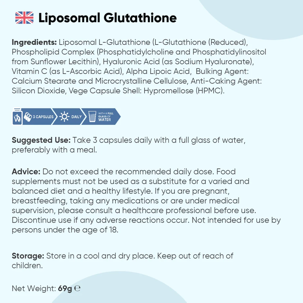 Liposomal L-Glutathione Complex Capsules - Image 7
