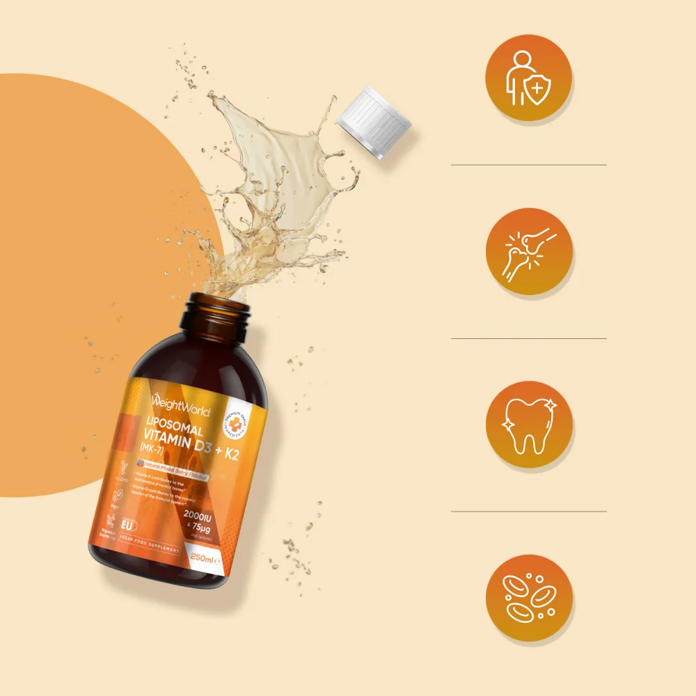 Liposomal Vitamin D3 + K2  Liquid - Image 3
