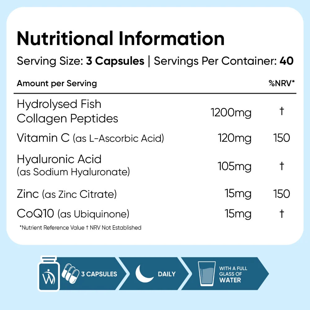 Marine Collagen Advanced With Hyaluronic Acid Capsules - Image 8