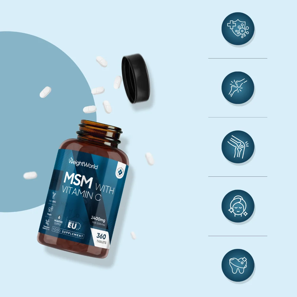 MSM With Vitamin C Tablets - Image 4