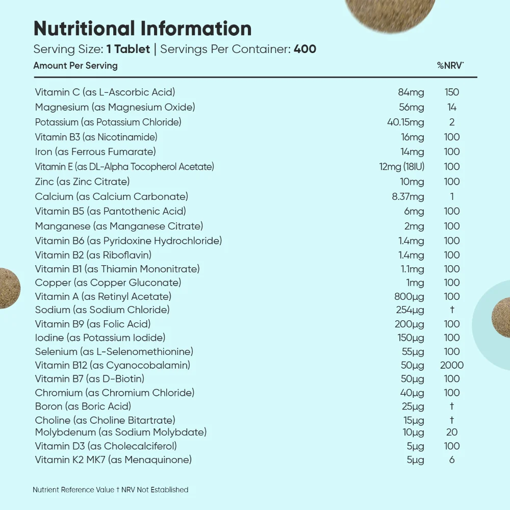 Multivitamins and Minerals Tablets - Image 6