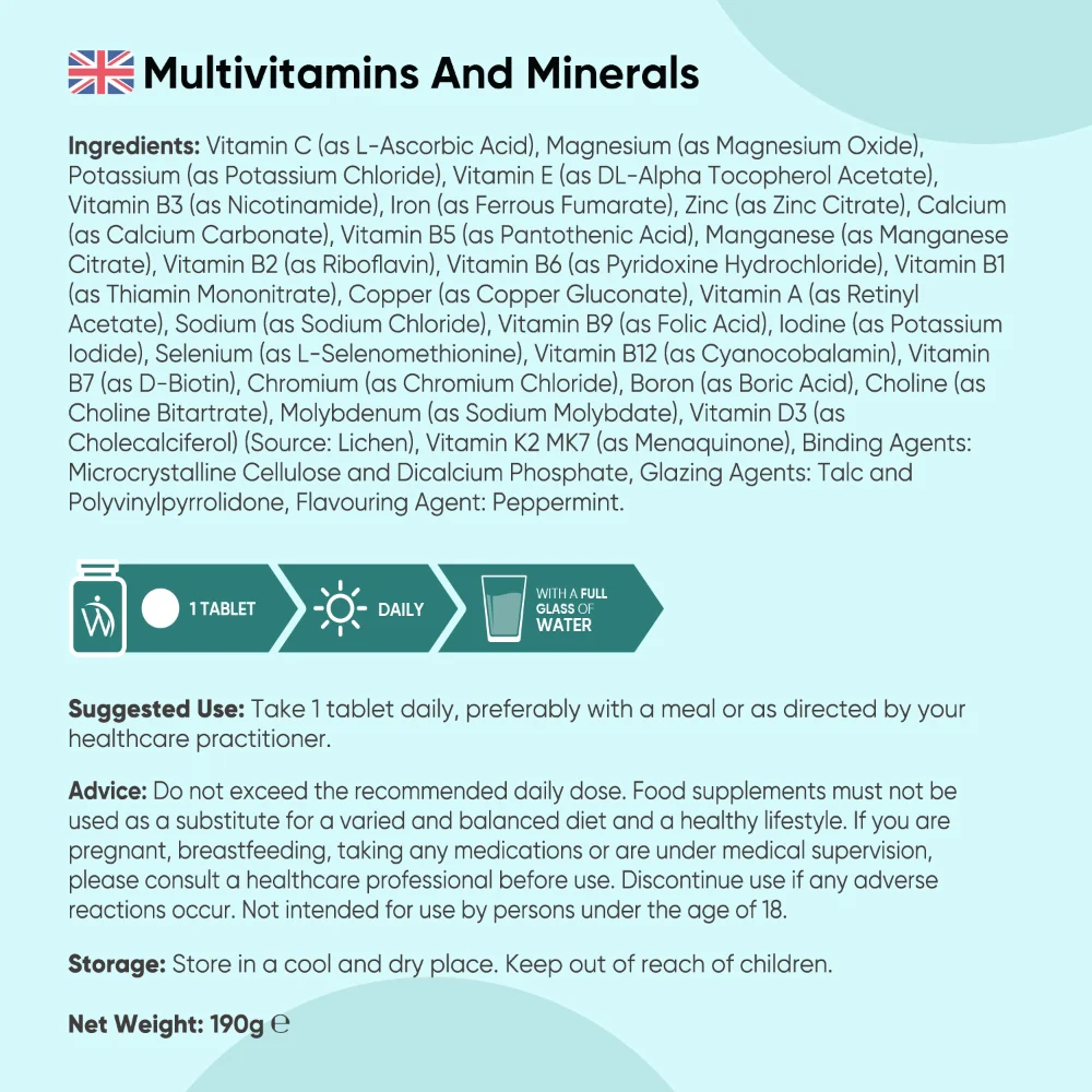 Multivitamins and Minerals Tablets - Image 7