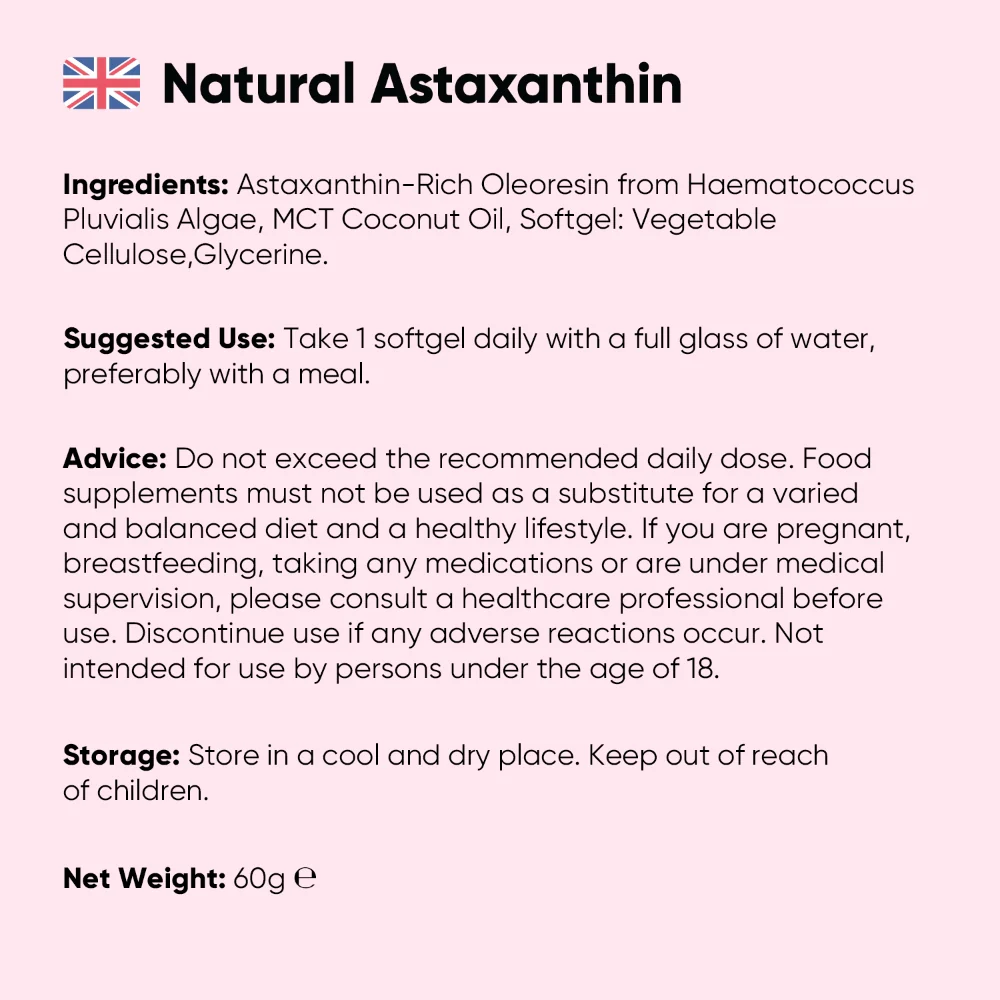 Natural Astaxanthin Softgels - Image 8