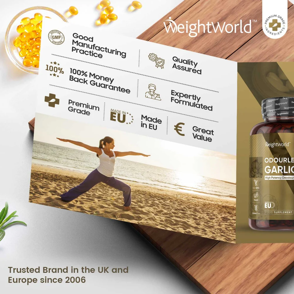 Odourless Garlic Oil Softgels - Image 5