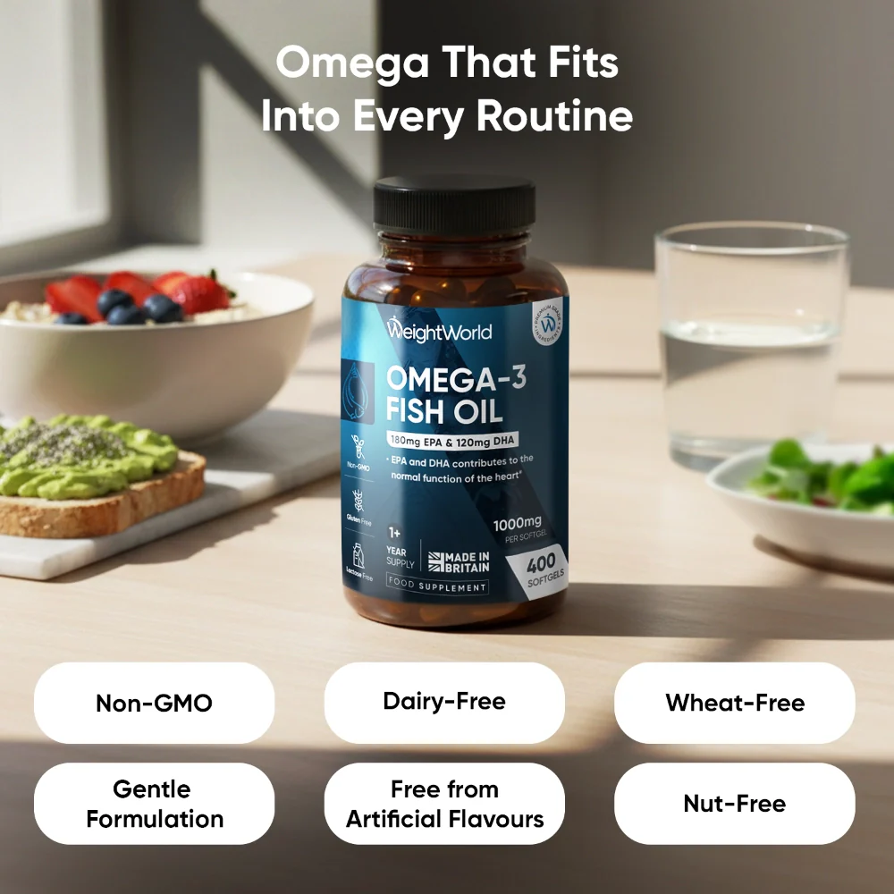 Omega-3 Fish Oil Softgels - Image 4