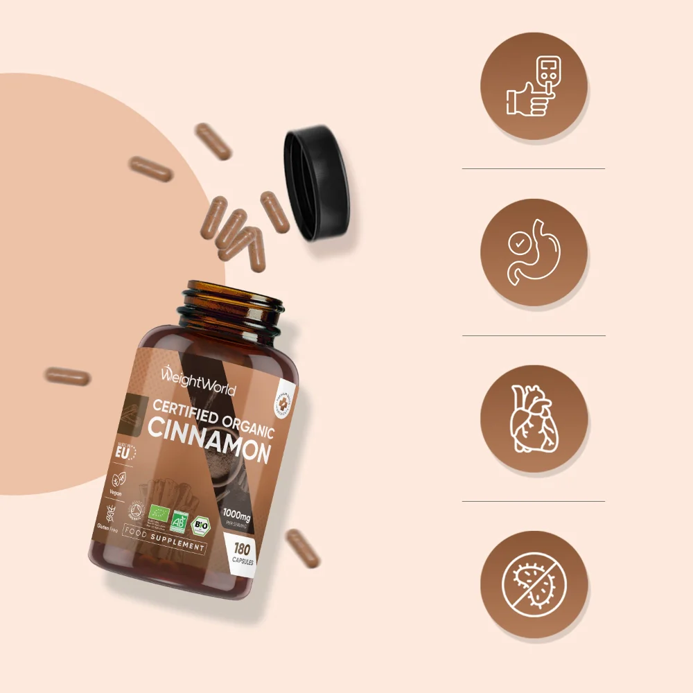 Organic Cinnamon Capsules - Image 3