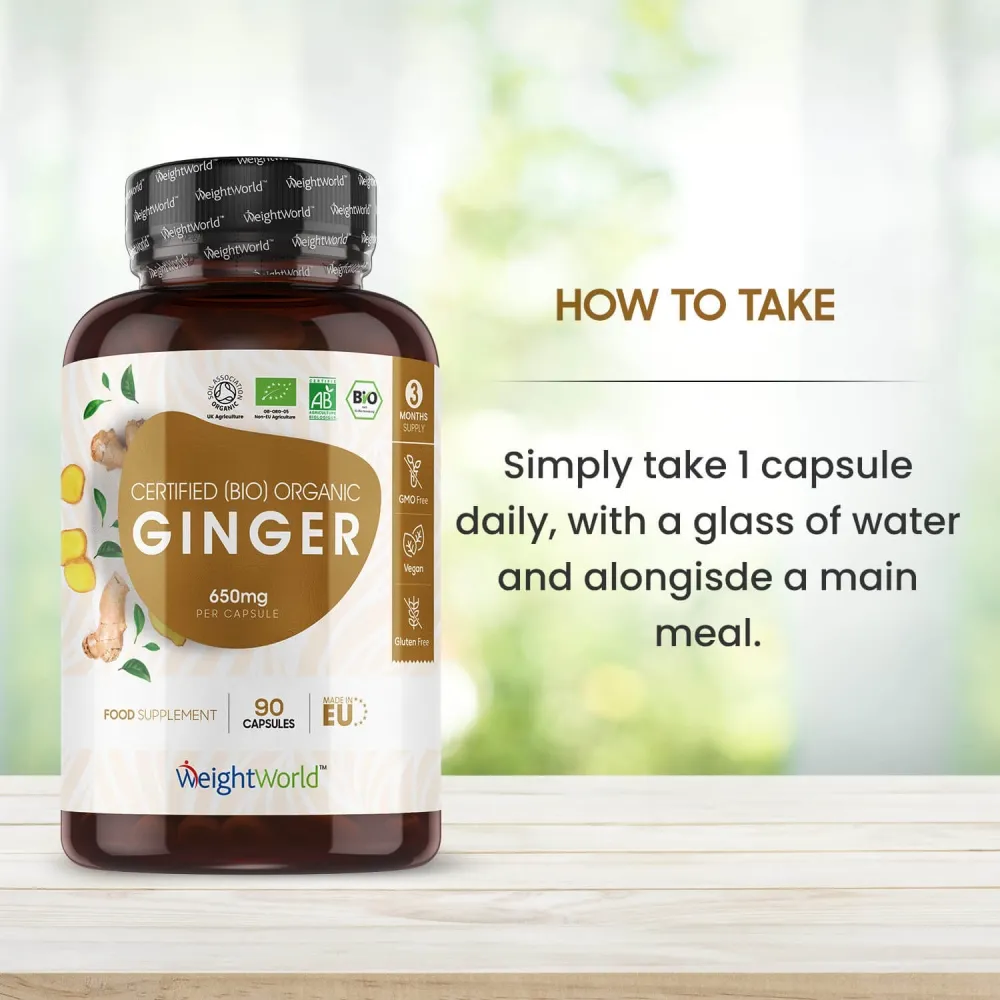 Organic Ginger Capsules - Image 5