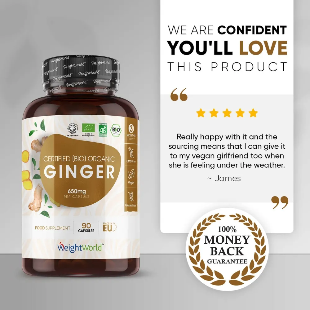 Organic Ginger Capsules - Image 7