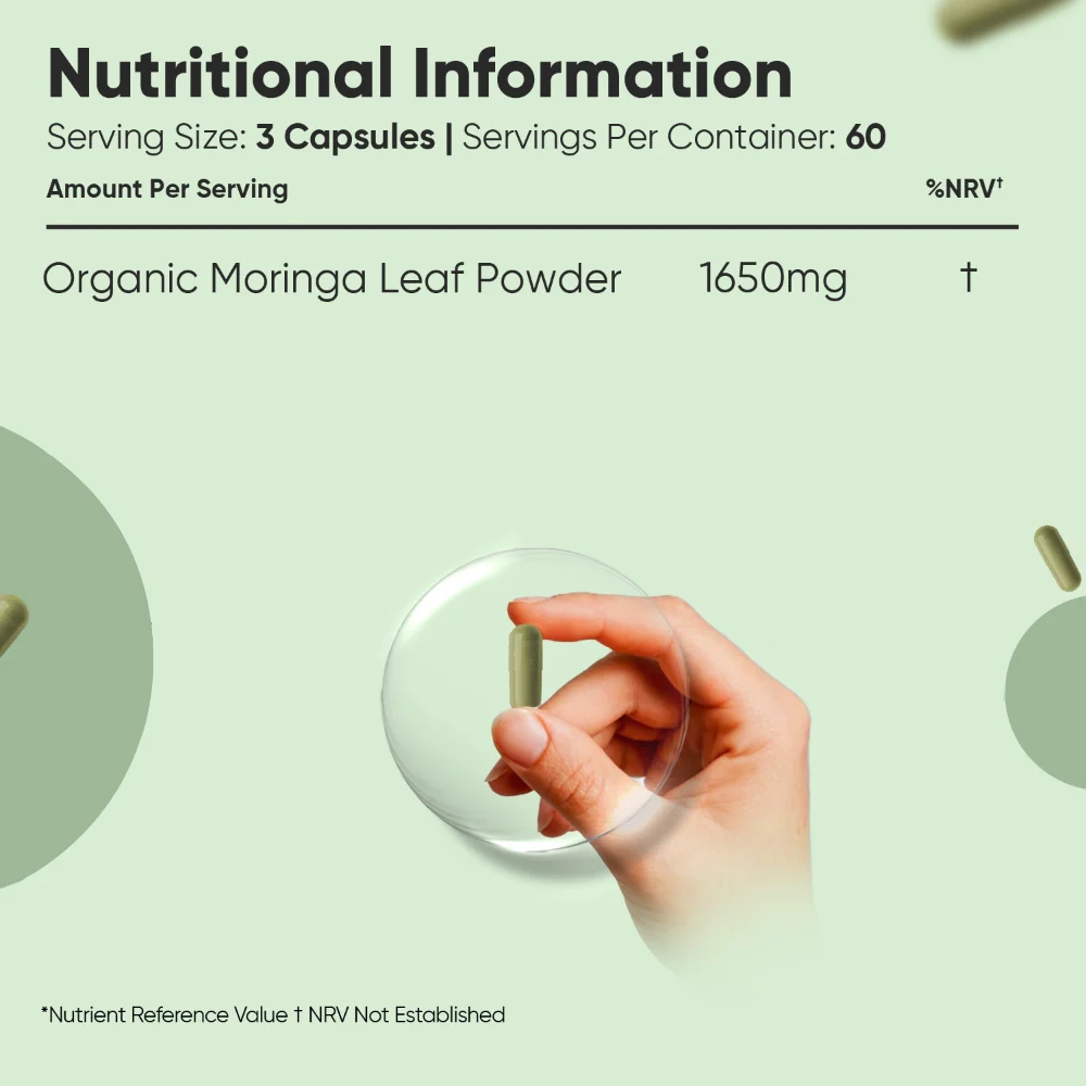 Organic Moringa Capsules - Image 5