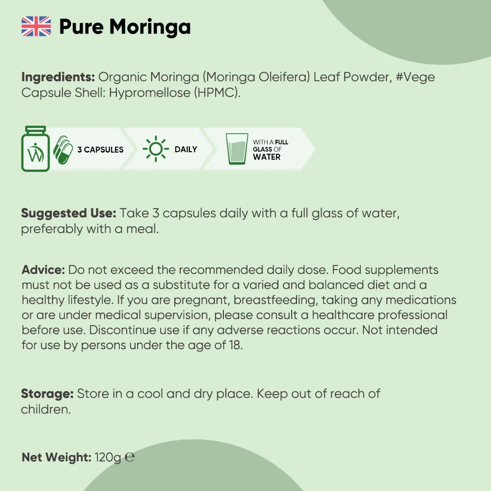 Organic Moringa Capsules - Image 6