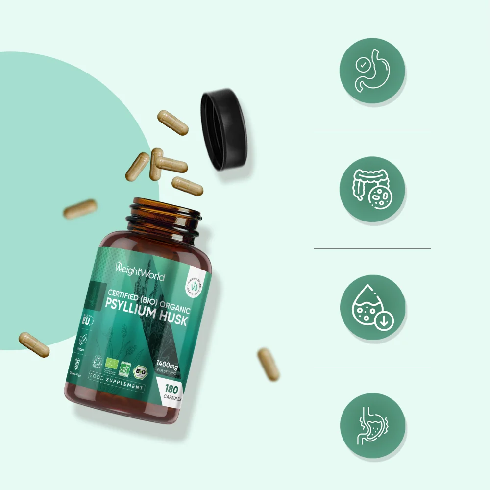 Organic Psyllium Husk Capsules - Image 3