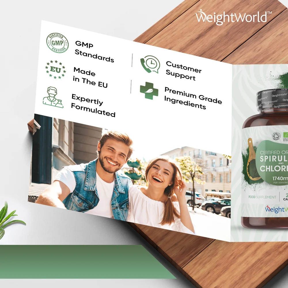 Organic Spirulina and Chlorella Capsules - Image 4