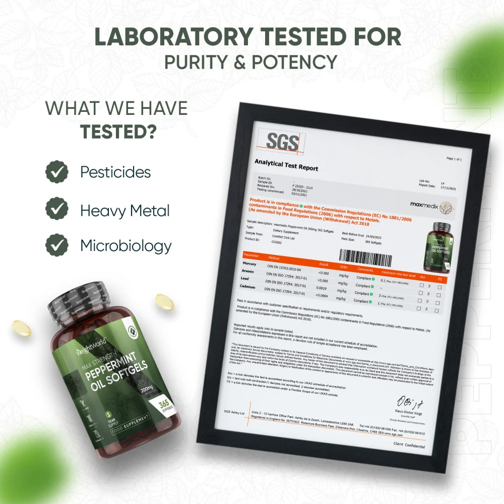 Peppermint Oil Softgels - Image 5