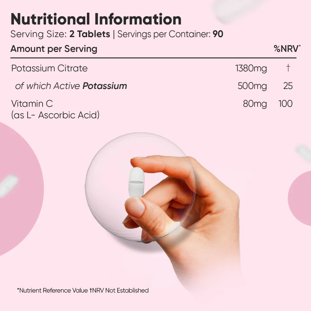 Potassium Citrate With Vitamin C Tablets - Image 4