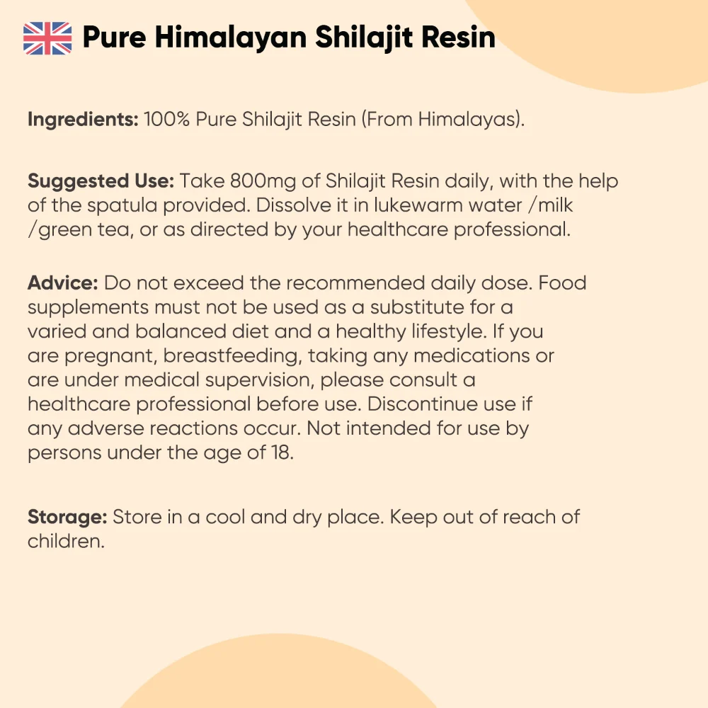 Pure Himalayan Shilajit Resin - Image 6