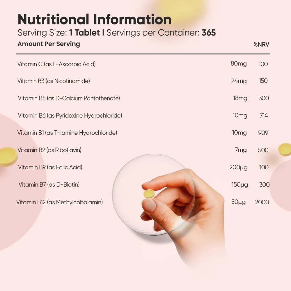Vitamin B Complex Tablets - Image 6