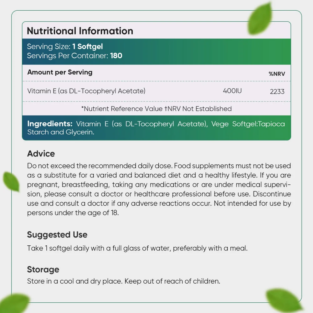 Vitamin E Softgels - Image 6