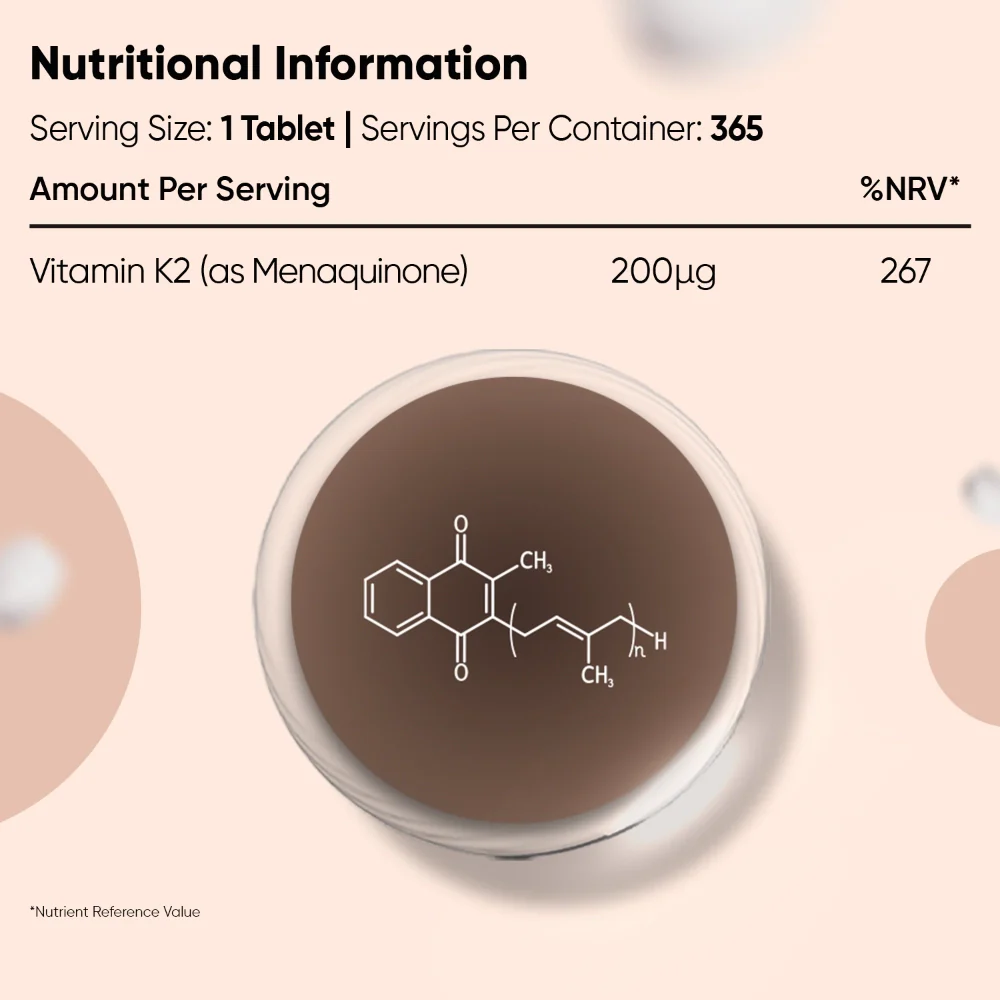 Vitamin K2 MK-7 Tablets - Image 5